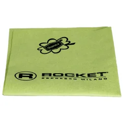 Ștergar de curățare Rocket Espresso în culorile verde.