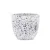 Taza de porcelana Aoomi Mess Mug 03 de 200 ml en elegante color blanco.