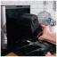 The Nivona NIVO 8103 automatic coffee machine in matte black and titanium finish is made with steel grinding stones that ensure high-quality coffee grinding.