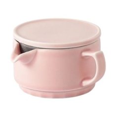 Origami Kyusu tea cup matte pink 280 ml - Japanese style