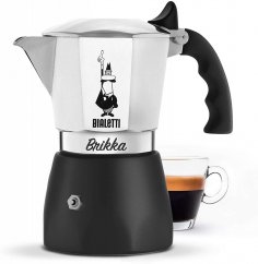 Bialetti Brikka 4 cups Color : Silver
