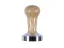 Manual tamper Heavy Tamper Classic Oak with a diameter of 58.4 mm and a wooden handle for professional tamping of ground coffee.