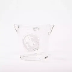 Glasmessbecher für Espressi für Baristas von Rhinowares Double Spout Shot Glass