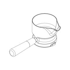 Aizvietotājs portafilter espresso kafijas automātam 9Barista.