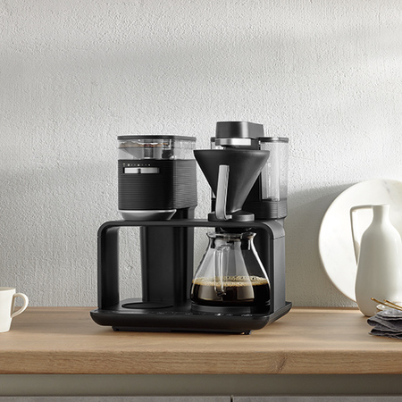 Melitta EPOS Black-Silver - machine à café automatique avec broyeur