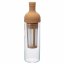 "Hario" filtruojamasis kavos buteliukas, skirtas šaltai kavai virti, smėlio spalvos