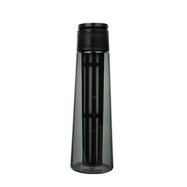 Sklenený cold brew prístroj Timemore Icicle, 600 ml, v elegantnej čiernej farbe, ideálny pre prípravu studeného kávového nápoja.