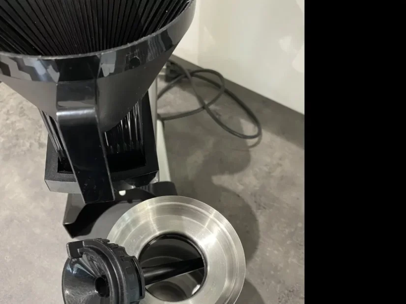 Moccamaster KBGT 741 in silver by Technivorm, perfect for making filter coffee at home.