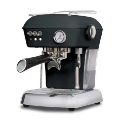 Machine à café à levier domestique Ascaso Dream ONE en couleur anthracite, fonctionnant sous une tension de 230V.