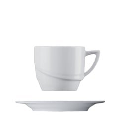 pohár G. Benedikt 150 ml šálka na cappuccino s podšálkou.
