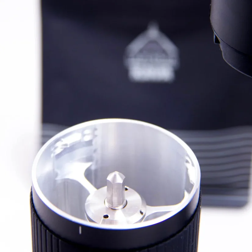 Manual coffee grinder Goat Story Arco 2-in-1 made of aluminum.