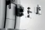 The massive combined nozzle can be disassembled with a few simple movements. Easier maintenance.