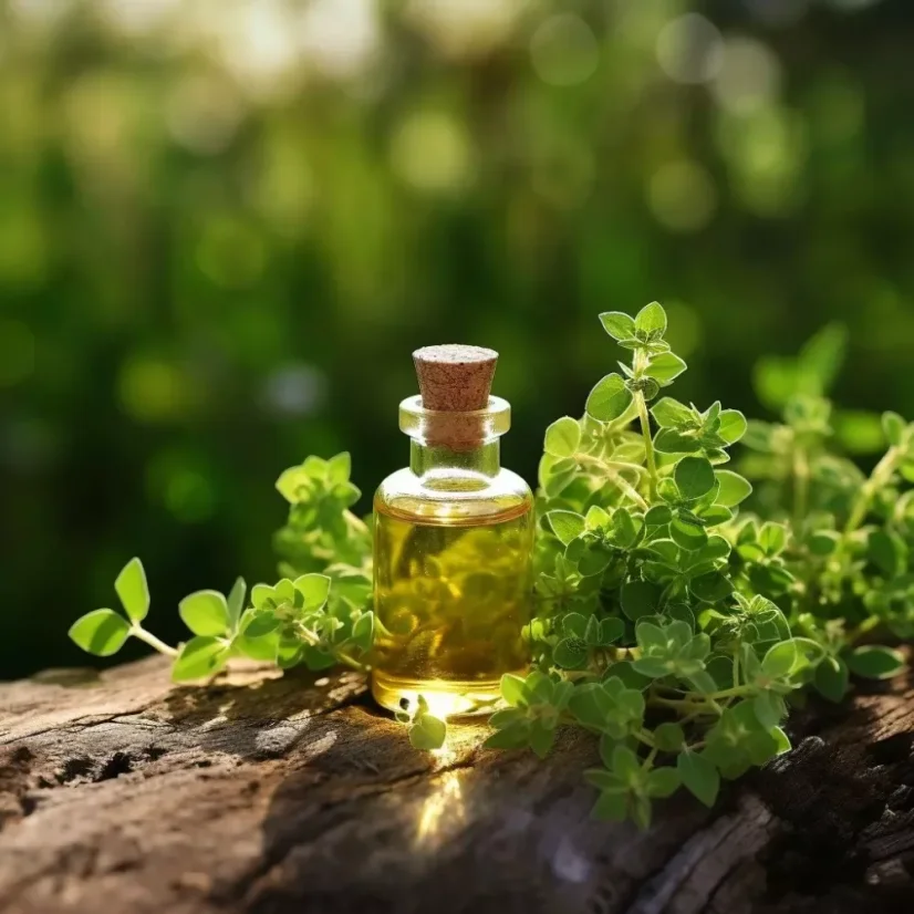 Huile essentielle d'origan, 100 % naturelle, 10 ml avec certification 100 % bio.