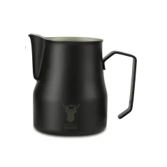 Smart milk frothing jug for the Perfect Moose frother. Capacity 350 ml, black color.