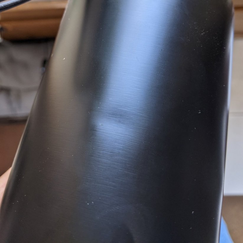 Frank green thermos black dented