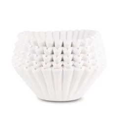 Fetco white paper filters on a white background