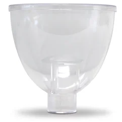 Hopper with a capacity of 250g, ideal for storing coffee beans.