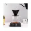 Digital scale for espresso preparation Felicita Parallel Plus black.