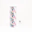 Asobu Le Baton Floral thermal mug with a capacity of 500 ml, made from stainless steel, decorated with a floral pattern.
