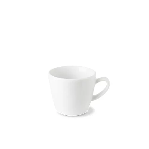 White porcelain cup from the G. Benedikt Optimo collection with a capacity of 140 ml.