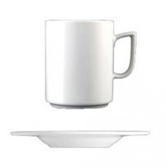 white Ess Klasse cup for latte