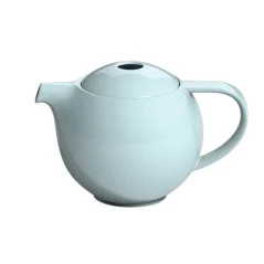 Porcelán teáskanna Loveramics Pro Tea River blue színben, 600 ml űrtartalommal és szűrővel.