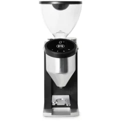 Predný pohľad Rocket Espresso FAUSTINO 3.1 čierny mlynček.