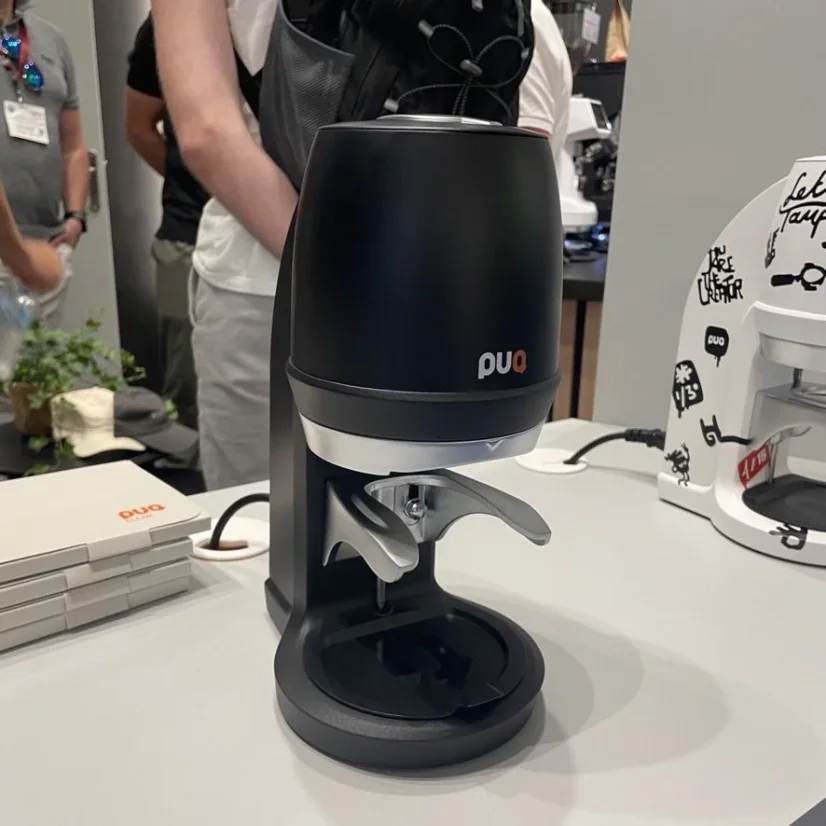 Automatischer Tamper Puqpress Q2 58,3 mm, kompatibel mit der ECM Casa Kaffeemaschine.