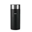 Termoska Hario Stick Bottle w kolorze czarnym o pojemności 350 ml, idealna do użytku podróżnego.
