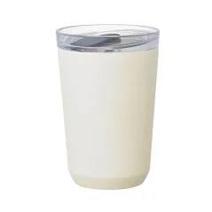 Bicchiere termico bianco Kinto To Go Tumbler da 360 ml.