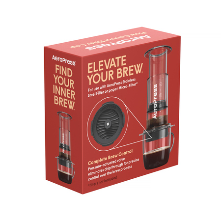 Aeropress Flow Control Filter Cap - couvercle à valve pour cafetière