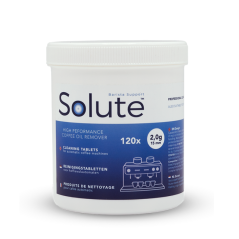 Solute pastilles de nettoyage pour machines à café 15 mm