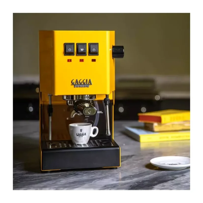 Gaggia New Classic EVO yellow