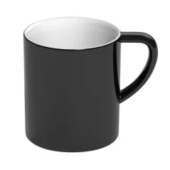 Taza de porcelán negro Loveramics Bond con capacidad de 300 ml, perfecta para tus bebidas favoritas.