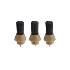 Tête de rechange Pallo pour brosse de nettoyage de machine à café, facilement interchangeable.