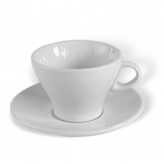 ClubHouse csésze és csészealj Gardenia, 225 ml, fehér