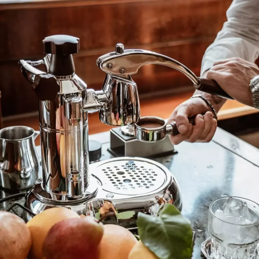 Machine à café manuelle à levier pour la maison Stradivari Lusso.
