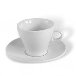 ClubHouse csésze és csészealj Gardenia, 170 ml, fehér