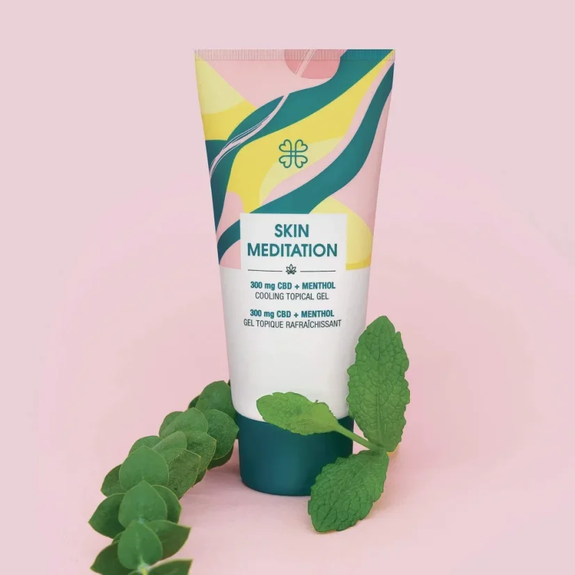 Cooling CBD gel Harmony Skin Meditation with 300 mg CBD