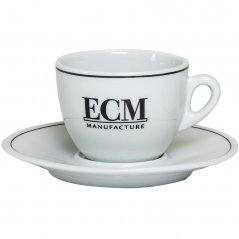 ECM cup and saucer 180 ml, cappuccino