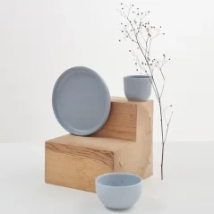Φλυτζάνι cappuccino Aoomi Kobe Mug A07 με χωρητικότητα 125 ml, κατασκευασμένο από ποιοτική πήλινη πορσελάνη.