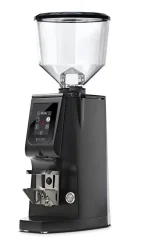 Zwarte professionele espresso molen Eureka Atom Excellence 65. Zwarte professionele espresso molen Eureka Atom Excellence 65.