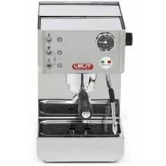 Silver domestic lever espresso machine Lelit Anna