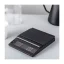 Digital scale for preparing espresso Felicita Parallel Plus black.