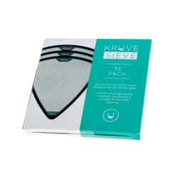 Sada troch sitiek Kruve XL Pack určená pre baristov značky Kruve, ideálna pre presné dávkovanie mletej kávy.