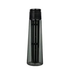 Glass cold brew device Timemore Icicle, 600 ml, in elegant black color, perfect for preparing cold coffee beverages.