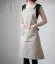 Beige barista apron