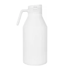 Бял термос Miir Growler с обем 950 ml, идеален за поддържане напитките в желаната температура по време на пътуване. Бял термос Miir Growler с обем 950 ml, идеален за поддържане напитките в желаната температура по време на пътуване.