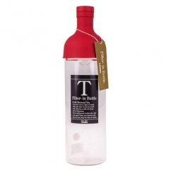 Hario Cold Brew Tea Filter-In Bottle 750 ml red