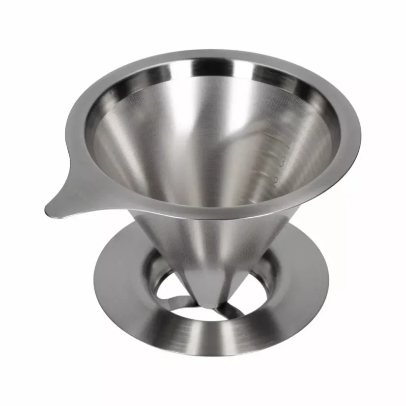 Hario V60-01 Double Mesh Metal Dripper DMD-01-HSV